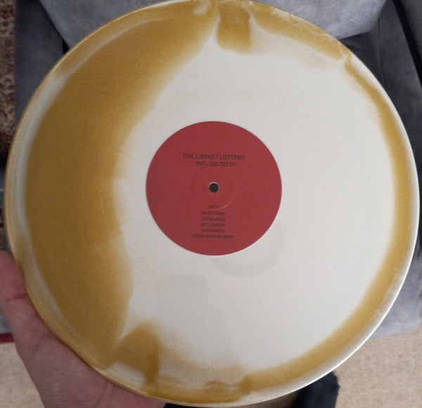 The Casket Lottery - Feel The Teeth - New LP Record 2025 Iodine Bone And Gold Swirl Vinyl - Alternative Rock - Shuga Records