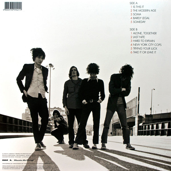The Strokes - Is This It (2001) - Mint- LP Record 2012 RCA Music On Vinyl 180 gram Vinyl - Alternative Rock / Indie Rock - Shuga Records