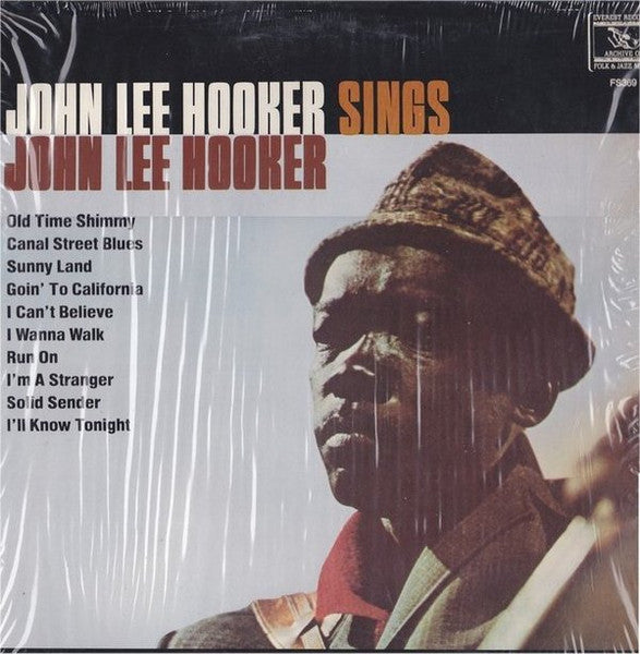John Lee Hooker - Sings John Lee Hooker - VG (low grade cover) LP Record 1982 Everest USA Vinyl - Blues - Shuga Records
