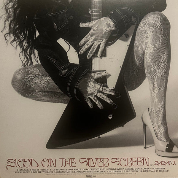 Sasami - Blood On The Silver Screen - New LP Record 2025 Domino Indie Exclusive Silver Vinyl, Poster, Baseball Card & Download - Indie Rock - Shuga Records