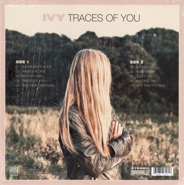 Ivy - Traces Of You - Mint- LP Record 2025 Bar/None Natural Colored Vinyl - Indie Rock / Indie Pop - Shuga Records