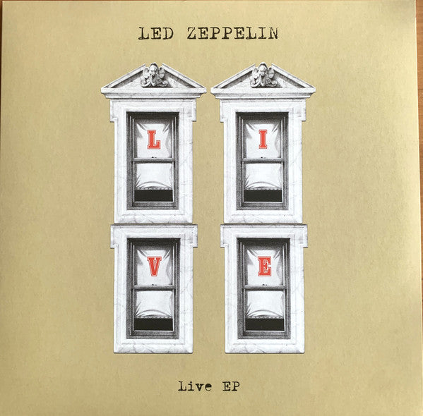 Led Zeppelin - Live EP - New EP Record 2025 Swan Song 180 gram Vinyl - Classic Rock / Blues Rock - Shuga Records
