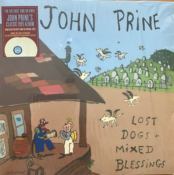 John Prine - Lost Dogs & Mixed Blessings (1995) - New 2 LP Record 2025 Oh Boy Buttered Popcorn Vinyl - Folk / Country - Shuga Records
