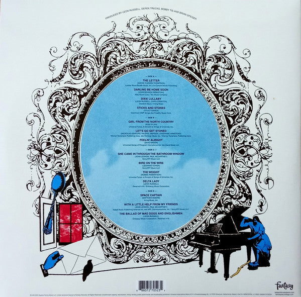 Tedeschi Trucks Band And Leon Russell - Mad Dogs & Englishmen Revisited (Live At Lockn') - Mint- 2 LP Record 2025 Fantasy 180 gram Denim Blue Vinyl Vinyl - Rock & Roll / Blues Rock - Shuga Records