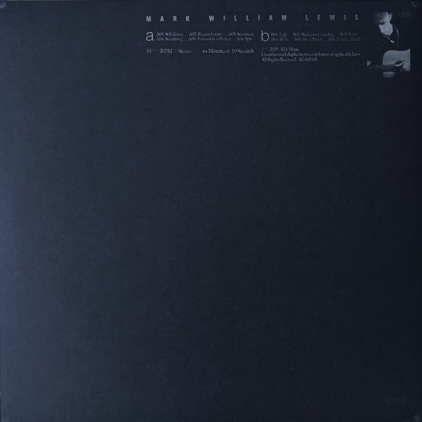 Mark William Lewis - Mark William Lewis - New LP Record 2025 A24 Music Vinyl - Indie Rock / Slowcore / Alternative Rock - Shuga Records