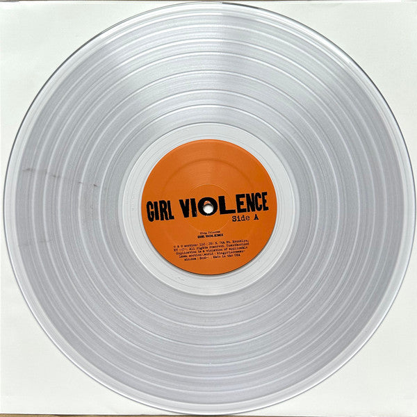 Signed Autographed - King Princess - Girl Violence - New LP Record 2025 Columbia Zelig Clear Numbered Vinyl - Indie Pop - Shuga Records
