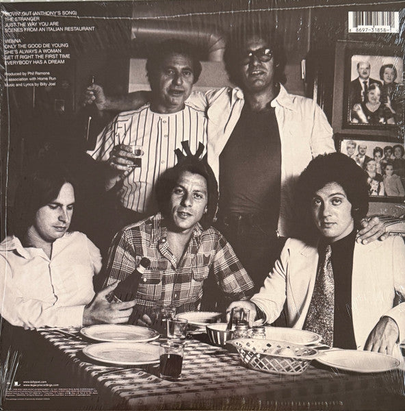 Billy Joel ‎- The Stranger (1977) - New LP Record 2008 Columbia Vinyl - Pop Rock / Soft Rock - Shuga Records