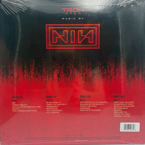 Nine Inch Nails - Tron: Ares (Original Motion Picture) - New 2 LP Record 2025 The Null Corporation Interscope Disney 180 gram Vinyl - Soundtrack - Shuga Records