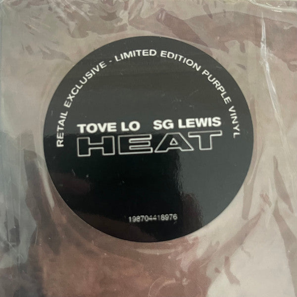 Tove Lo & SG Lewis - Heat - New EP Record 2025 Pretty Swede Purple Vinyl - Dance-pop / House - Shuga Records