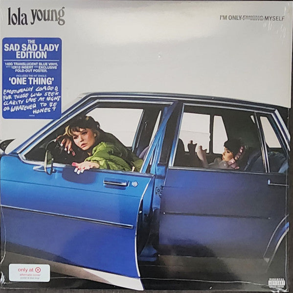 Lola Young - I'm Only F**king Myself - Mint- LP Record 2025 Island Blue Vinyl, Insert, Poster & Alternative Cover - Alt-pop / Pop Rock