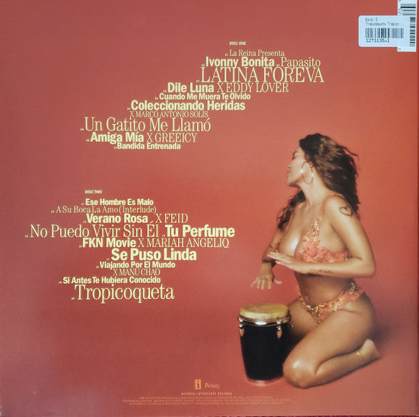 Karol G - Tropicoqueta - Mint- 2 LP Record 2025 Bichota Interscope Tropical Blue Vinyl & Insert - Reggaeton / Cumbia / Latin Pop - Shuga Records