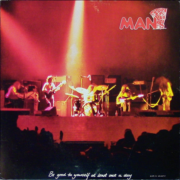Man – Be Good To Yourself At Least Once A Day - VG+ LP Record 1973 United Artists USA Original Vinyl & Fold Out Map Cover - Prog Rock / Psychedelic Rock / Blues Rock - Shuga Records