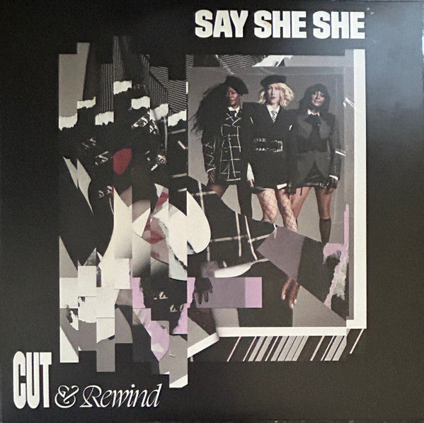 Say She She - Cut & Rewind - Mint- LP Record 2025 Drink Sum Wtr Black Vinyl & Insert - Disco / Soul / Psychedelic - Shuga Records
