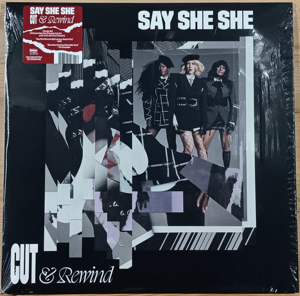 Say She She - Cut & Rewind - New LP Record 2025 Drink Sum Wtr Lilac Marble Vinyl - Disco / Soul / Psychedelic - Shuga Records