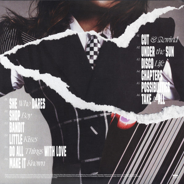 Say She She - Cut & Rewind - Mint- LP Record 2025 Drink Sum Wtr Black Vinyl & Insert - Disco / Soul / Psychedelic - Shuga Records