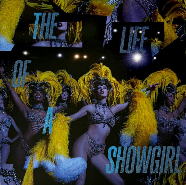 Taylor Swift - The Life Of A Showgirl - Mint- LP Record 2025 Republic Lakeside Beach Blue Sparkle / Baby, That's Show Business Edition Vinyl - Synth-pop / Dance-pop - Shuga Records