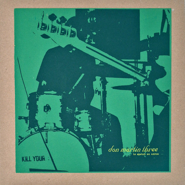 Don Martin Three - To Sketch An Arrow (1994/1995) - New LP Record 2025 Numero Group USA Vinyl & Hand Screen Printed Cover - Rock / Emo / Hardcore - Shuga Records