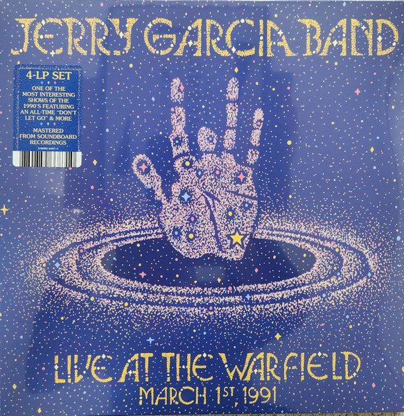Jerry Garcia Band - Live At The Warfield, March 1st, 1991 - New 4 LP Record 2025 Round ATO Vinyl - Psychedelic Rock / Jam - Shuga Records