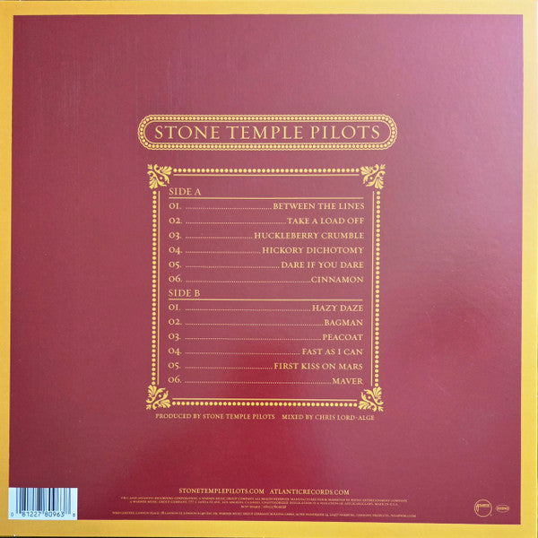 Stone Temple Pilots - Stone Temple Pilots (2010) - Mint- LP Record 2025 Atlantic Rhino Red Vinyl & Insert - Grunge Rock / Alternative Rock