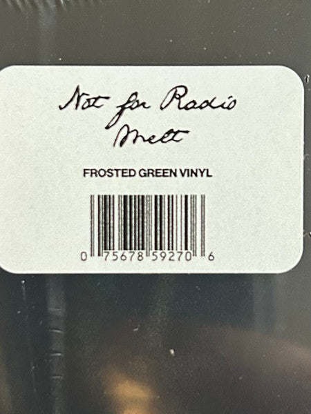 Not for Radio - Melt - New LP Record 2025 Nice Life Atlantic USA Frosted Green Vinyl - Alt-pop / Indie Pop