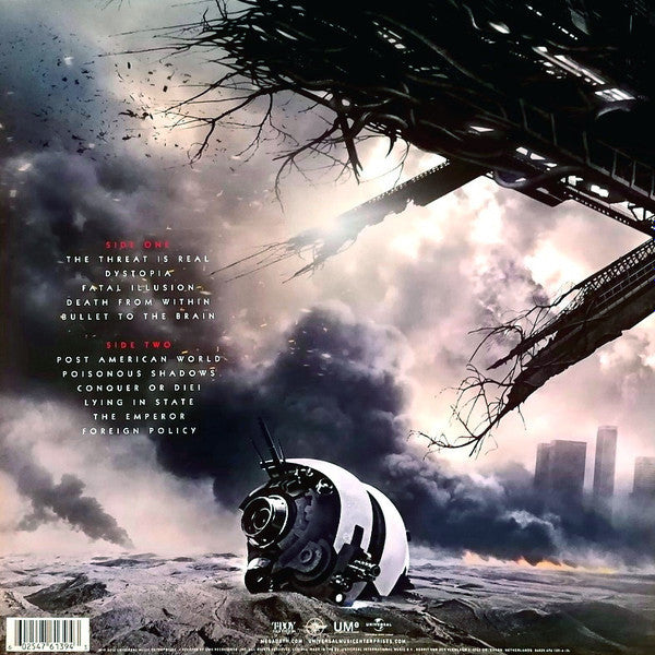 Megadeth - Dystopia (2016) - New LP Record 2025 T-Boy Vinyl - Heavy Metal / Thrash - Shuga Records
