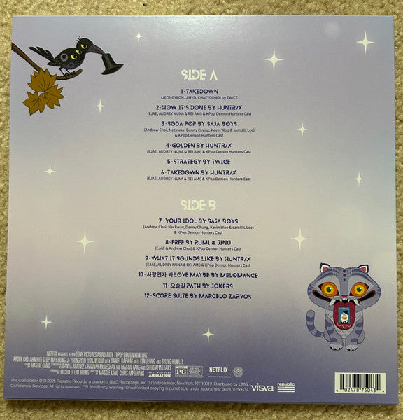 Various - K-Pop Demon Hunters - Mint- LP Record 2025 Republic Target Exclusive Purple Vinyl & Poster - Soundtrack / Netflix / K-pop - Shuga Records
