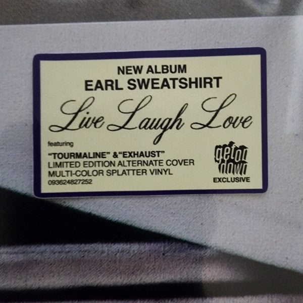 Earl Sweatshirt - Live Laugh Love - New LP Record 2025 Warner Tan Cressida Get On Down Rainbow Splatter & Alternate Art - Hip Hop