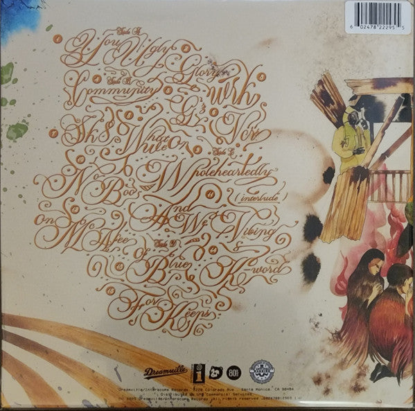 Signed Autographed - JID - God Does Like Ugly - Mint- 2 LP Record 2025 Dreamville Interscope Translucent Tan Vinyl & Signed Insert - Hip Hop