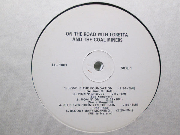 Loretta Lynn And The Coal Miners - On The Road With Loretta And The Coal Miners - New LP Record 1976 Self Released USA Vinyl - Country - Shuga Records
