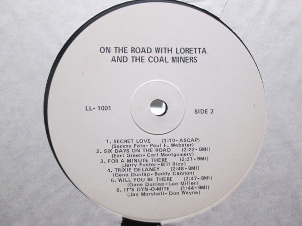 Loretta Lynn And The Coal Miners - On The Road With Loretta And The Coal Miners - New LP Record 1976 Self Released USA Vinyl - Country - Shuga Records
