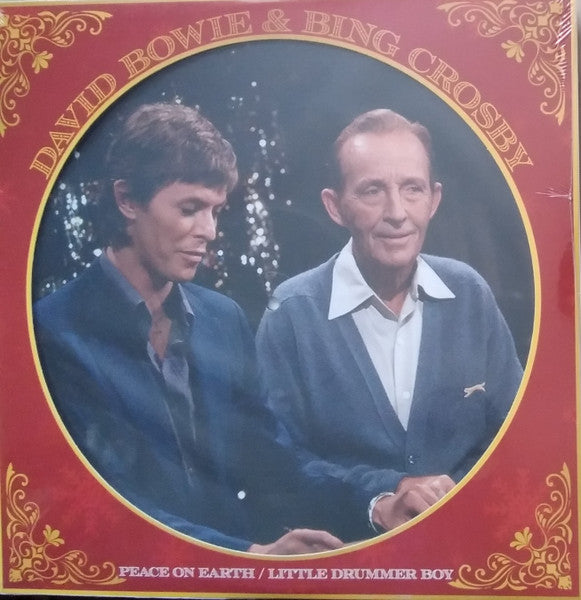 David Bowie & Bing Crosby - New EP Record 2025 Primary Wave Music Picture Disc Vinyl - Pop / Holiday - Shuga Records