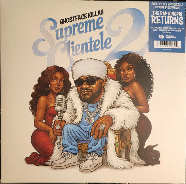 Ghostface Killah - Supreme Clientele 2 - New 2 LP Record 2025 Mass Appeal Cartoon Picture Disc Vinyl - Hardcore Hip-Hop / Boom Bap