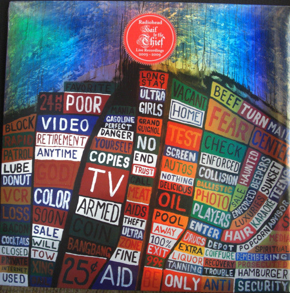 Radiohead - Hail to the Thief (Live Recordings 2003-2009) - New LP Record 2025 XL UK Black Vinyl - Alternative Rock / Art Rock - Shuga Records