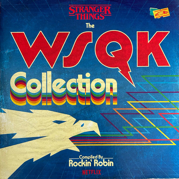 Various - Stranger Things: The WSQK Collection - New LP Record 2025 Netflix Red Vinyl & Poster - Pop Rock / Classic Rock / Soft Rock - Shuga Records