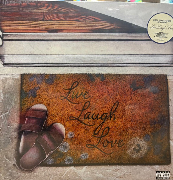 Earl Sweatshirt - Live Laugh Love - New LP Record 2025 Warner Tan Cressida Black & Orange Crush Vinyl - Hip Hop - Shuga Records
