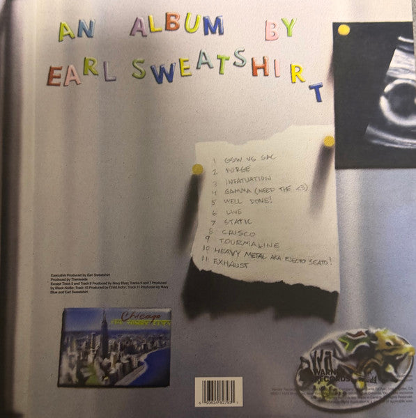 Earl Sweatshirt - Live Laugh Love - New LP Record 2025 Warner Tan Cressida Black & Orange Crush Vinyl - Hip Hop - Shuga Records