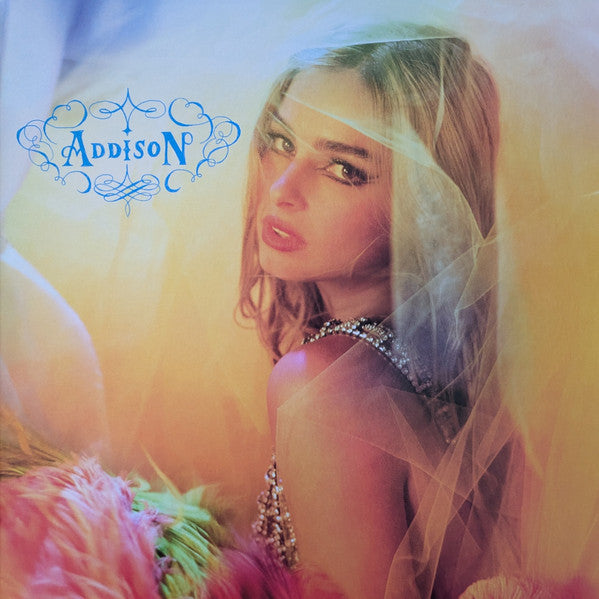 Addison Rae - Addison - New LP Record 2025 Columbia Yellow Marbled Vinyl - Pop / Dance-pop - Shuga Records