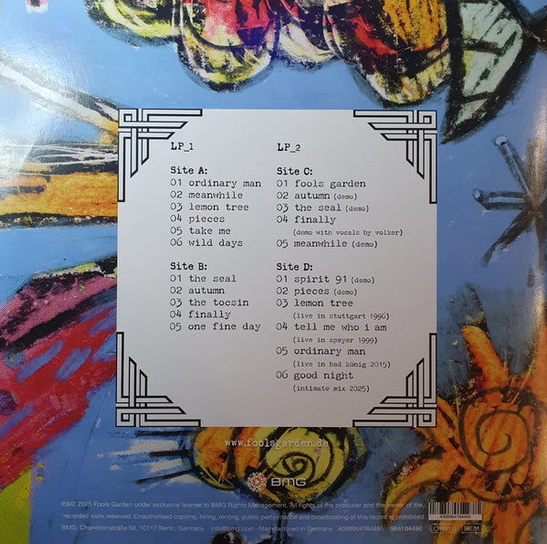 Fool's Garden - Dish Of the Day (1995) - New 2 LP Record 2025 BMG Blue & White Vinyl - Rock / Pop Rock - Shuga Records