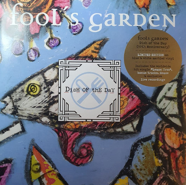 Fool's Garden - Dish Of the Day (1995) - New 2 LP Record 2025 BMG Blue & White Vinyl - Rock / Pop Rock - Shuga Records