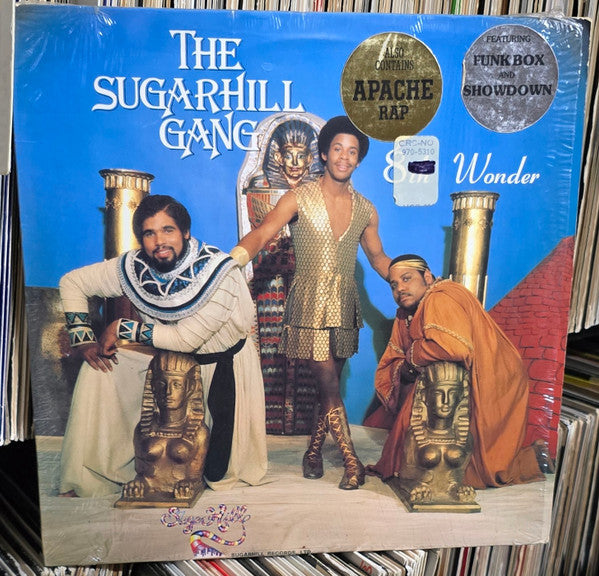 Sugarhill Gang - 8th Wonder - VG+ LP Record 1981 Sugar Hill USA Original Vinyl & Hype Stickers - Hip Hop - Shuga Records