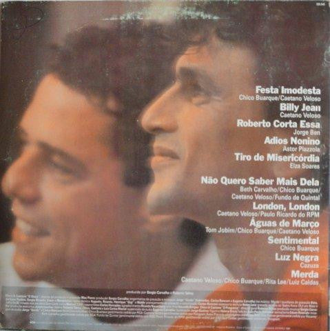 Chico Buarque & Caetano Veloso - Melhores Momentos De Chico & Caetano - VG+ LP Record 1986 Som Livre Brazil Vinyl - Latin / MPB - Shuga Records
