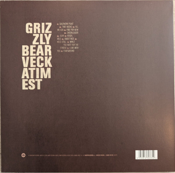 Grizzly Bear - Veckatimest (2009) - New 2 LP Record 2025 Warp Magenta Vinyl - Indie Rock - Shuga Records