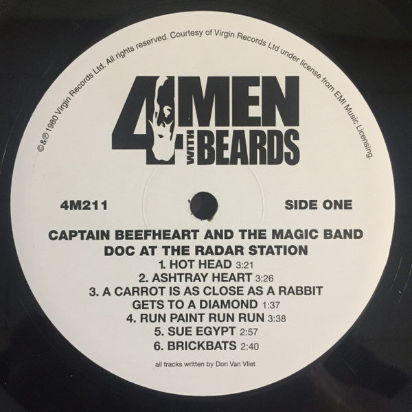 Captain Beefheart And The Magic Band - Doc At The Radar Station (1980) - VG+ LP Record 2011 4 Men With Beards USA 1810 gram Vinyl - Rock & Roll / Avantgarde - Shuga Records