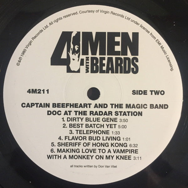 Captain Beefheart And The Magic Band - Doc At The Radar Station (1980) - VG+ LP Record 2011 4 Men With Beards USA 1810 gram Vinyl - Rock & Roll / Avantgarde - Shuga Records