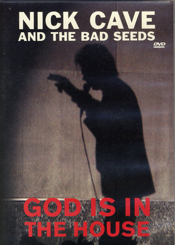 Nick Cave And The Bad Seeds - God Is In The House - Mint- 2003 Mute DVD