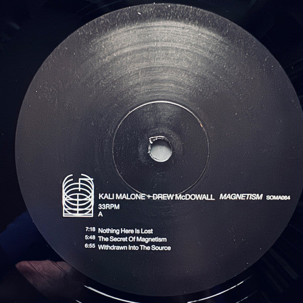 Kali Malone & Drew McDowall - Magnetism - Mint- LP Record 2025 Ideologic Organ Vinyl & Poster - Experimental Electronic / Ambient / Minimal / Drone - Shuga Records