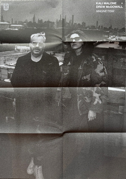 Kali Malone & Drew McDowall - Magnetism - Mint- LP Record 2025 Ideologic Organ Vinyl & Poster - Experimental Electronic / Ambient / Minimal / Drone - Shuga Records