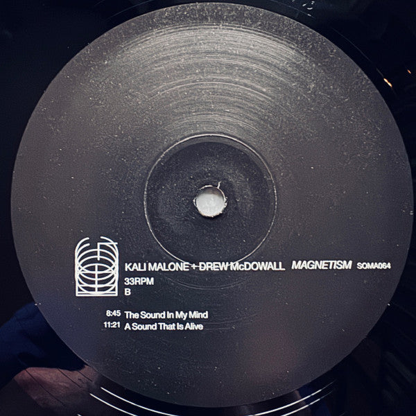 Kali Malone & Drew McDowall - Magnetism - Mint- LP Record 2025 Ideologic Organ Vinyl & Poster - Experimental Electronic / Ambient / Minimal / Drone - Shuga Records