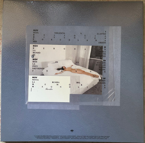 Rosalía - Lux - New 2 LP Record 2025 Columbia Sony Crystal Clear Vinyl & Poster - Latin Pop - Shuga Records