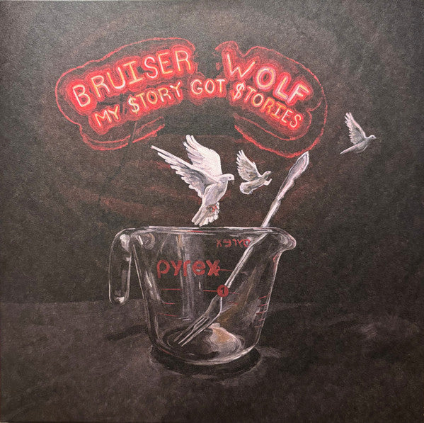 Bruiser Wolf - My $tory Got $tories - Mint- LP Record 2025 Near Mint USA Black Vinyl & Numbered 059/70 Made - Shuga Records